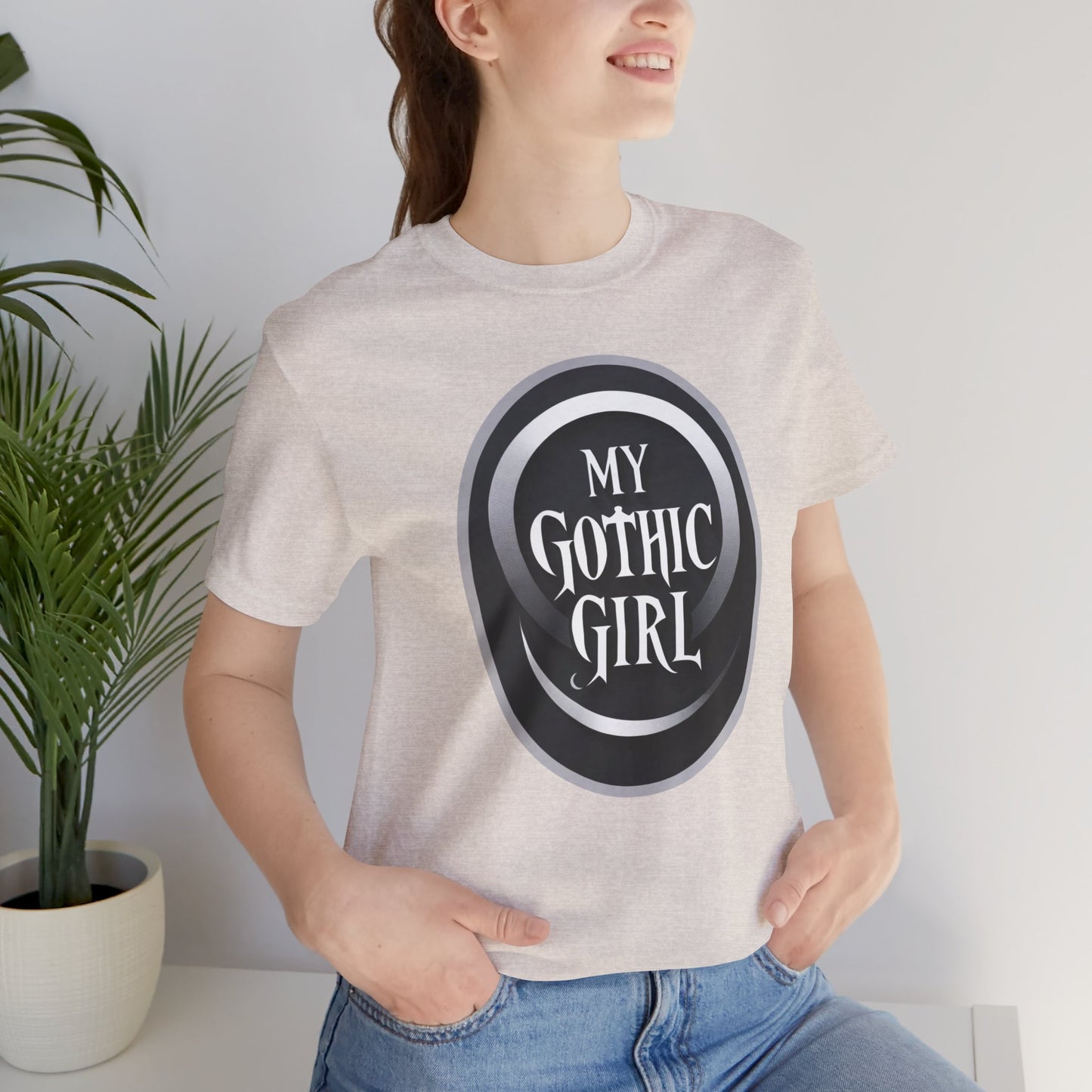 My Gothic Girl Poetic Goth Graphic Tee – Dark Alt Aesthetic Streetwear Fashion