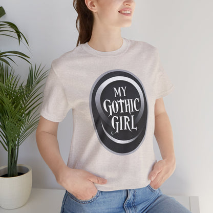 My Gothic Girl Poetic Goth Graphic Tee – Dark Alt Aesthetic Streetwear Fashion