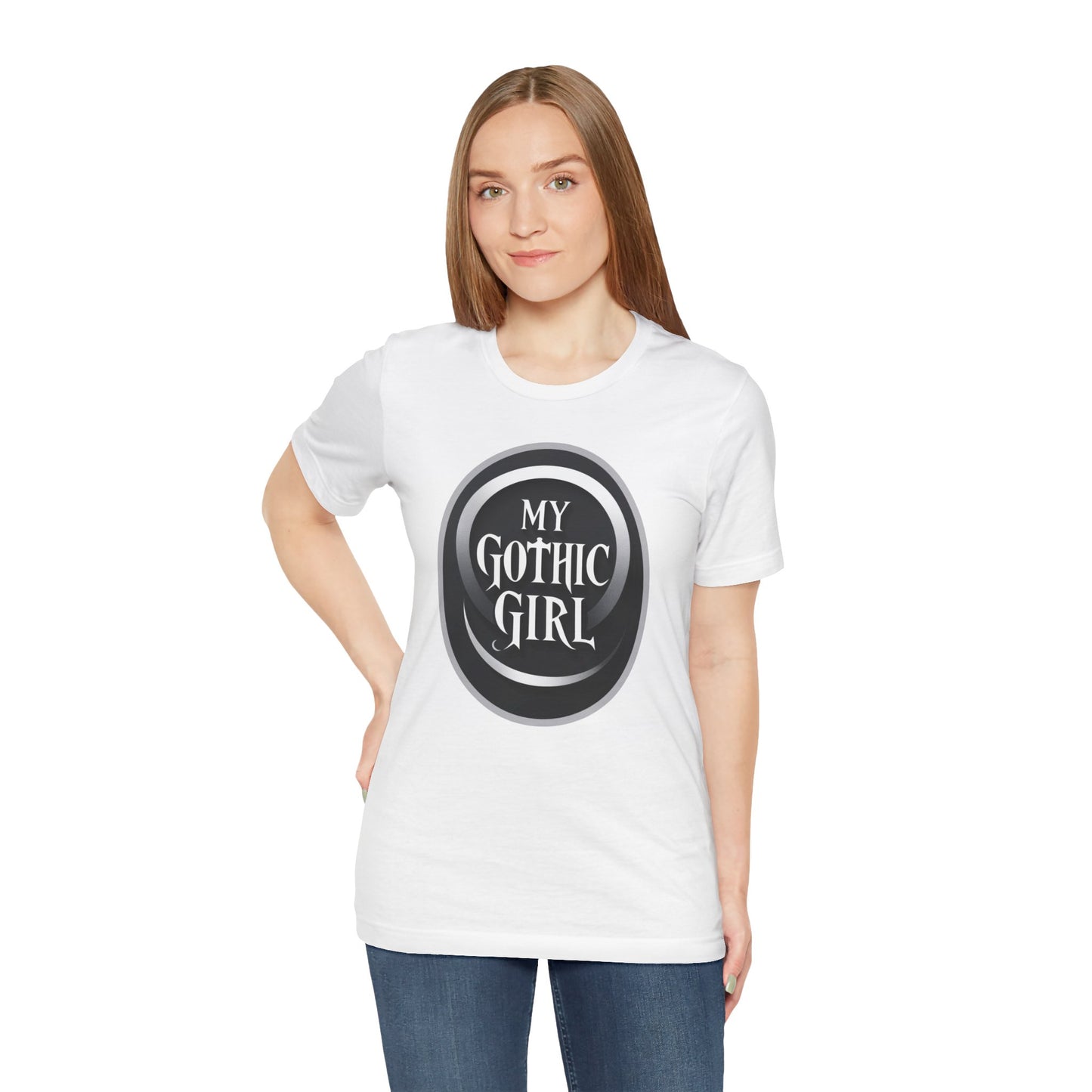 My Gothic Girl Poetic Goth Graphic Tee – Dark Alt Aesthetic Streetwear Fashion