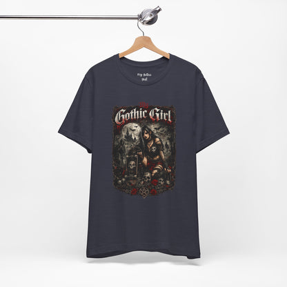 My Gothic Girl - Skater Girl Short Sleeve T Shirt