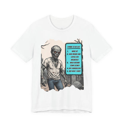 My Gothic Girl "Zombie: To Do List"  – Whimsy Goth Streetwear, Dark Poetry Fashion, Alt Aesthetic Apparel