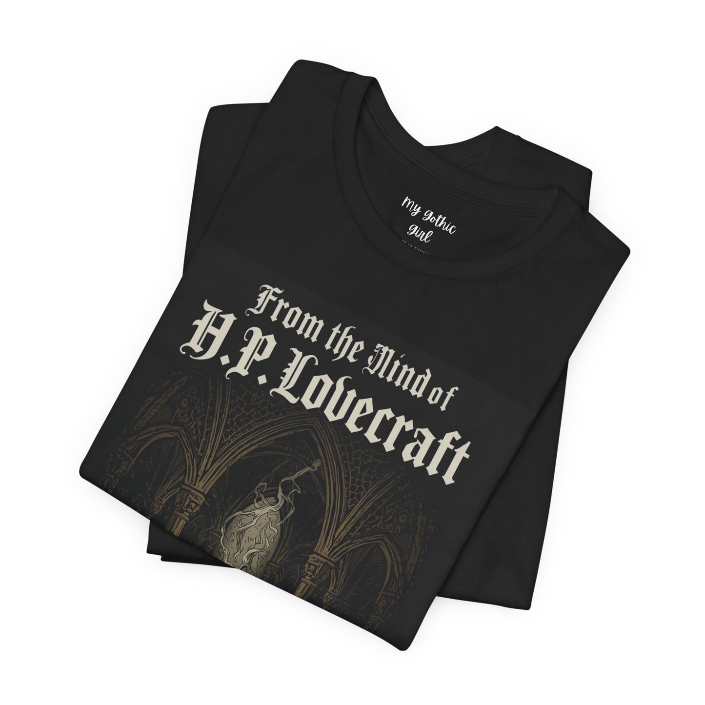"From The Mind Of H.P. Lovecraft" Gothic Literary T-Shirt