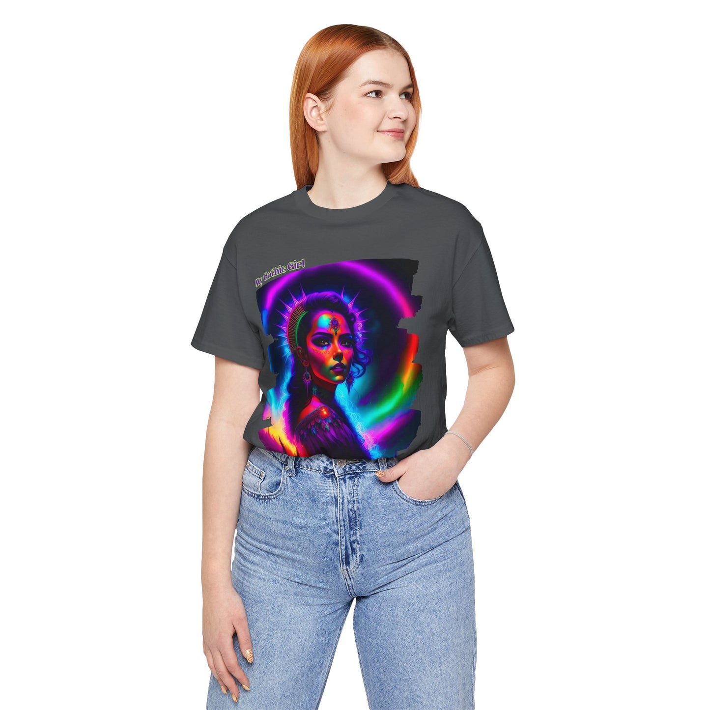 Celestial Enchantress Poetic Goth Graphic Tee – My Gothic Girl