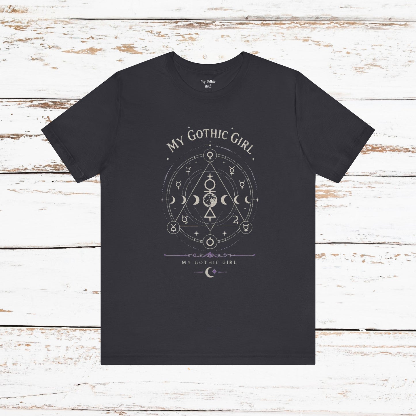 My Gothic Girl "The Alchemist" Gothic Design Short Sleeve T Shirt