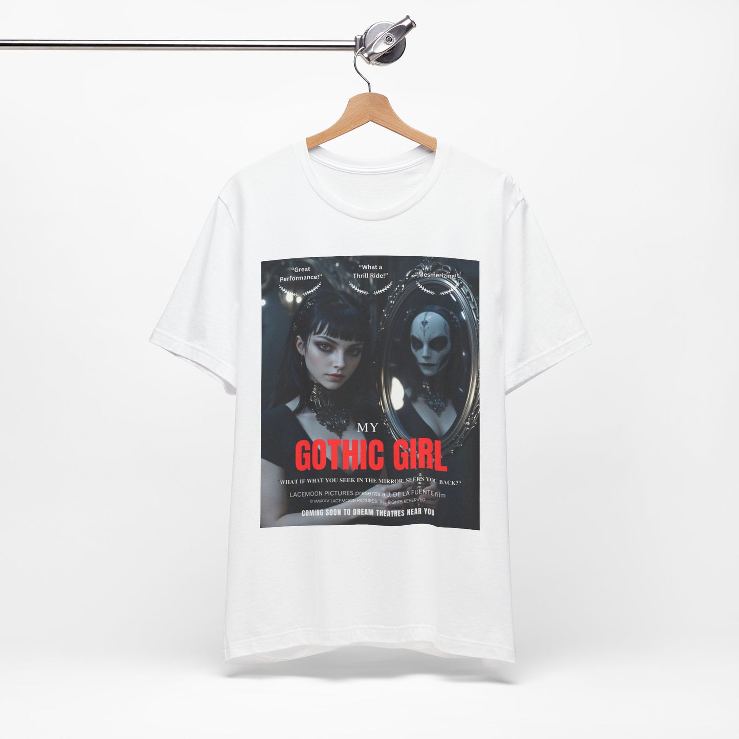 My Gothic Girl Graphic Tee – Whimsy Goth Streetwear, Dark Poetry Fashion, Alt Aesthetic Apparel