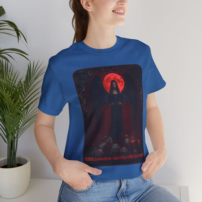 “Lilith Ascendant — She Who Will Not Kneel.” Graphic T-Shirt – Alt Aesthetic Poetic Goth Street-wear