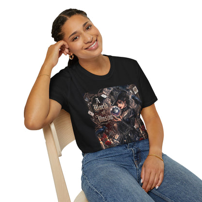 A World of Illusion T-Shirt — Gothic Fortune Teller Magic Tee