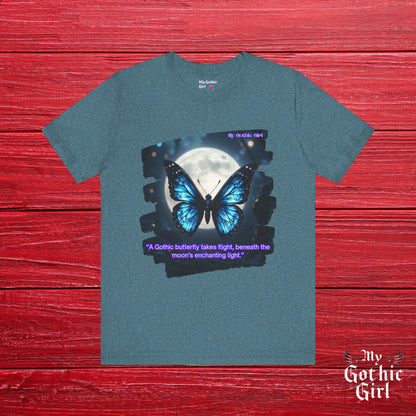 My Gothic Girl Graphic Tee – Whimsy Goth Streetwear, Dark Poetry Fashion, Alt Aesthetic Apparel