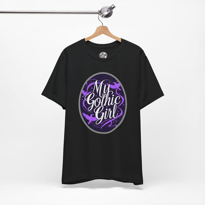 My Gothic Girl Poetic Goth Graphic Tee – Dark Alt Aesthetic Streetwear Fashion