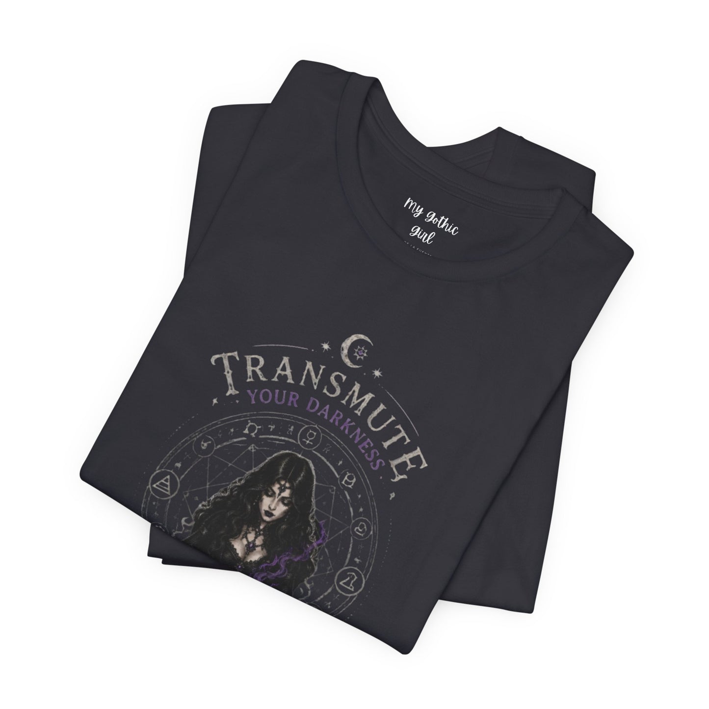 Transmute Your Darkness Alchemist Arts Tee — Witchy Occult Graphic T-Shirt