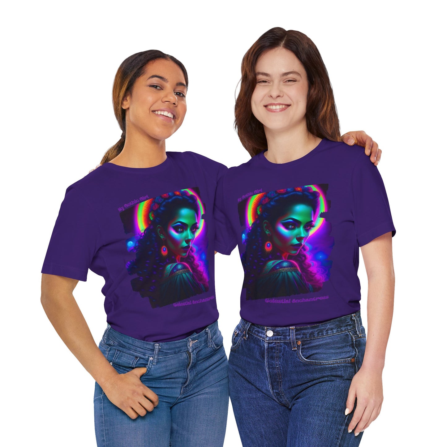 Celestial Enchantress Poetic Goth Graphic Tee – My Gothic Girl