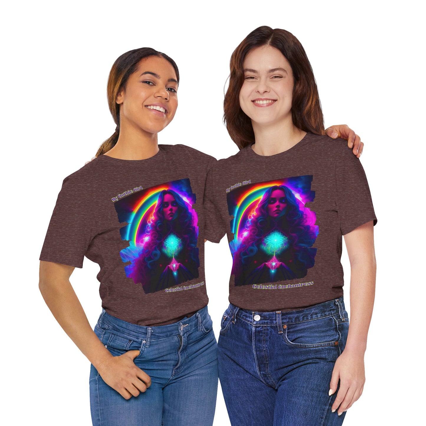 Celestial Enchantress Poetic Goth Graphic Tee – My Gothic Girl
