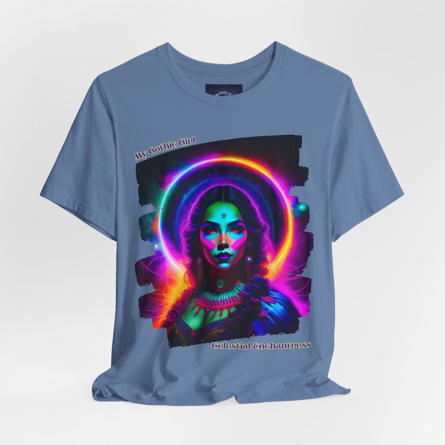 Celestial Enchantress Poetic Goth Graphic Tee – My Gothic Girl
