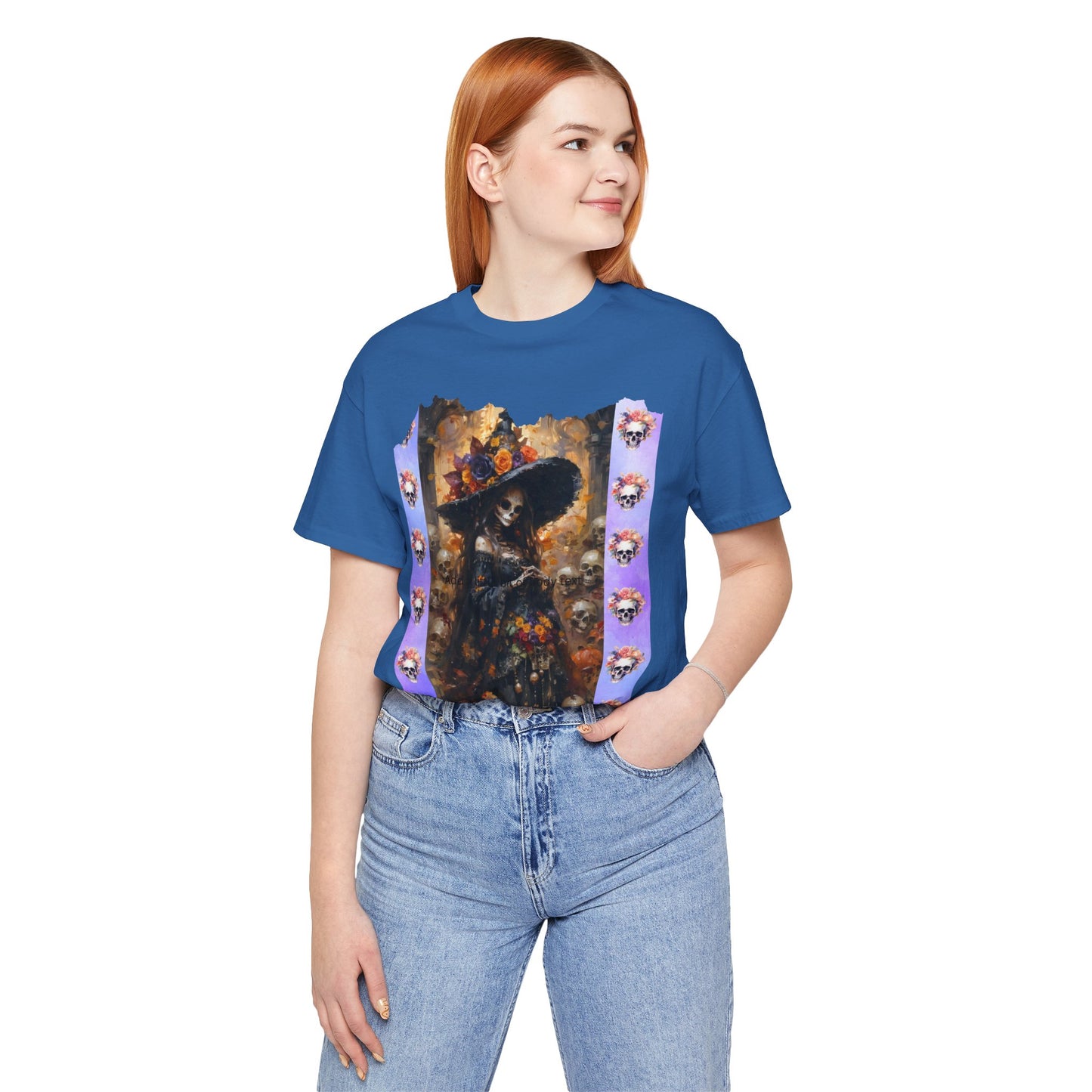 My Gothic Girl Dia De Los Muertos Graphic Tee – Gothic Streetwear, Whimsy Goth, Dark Poetry Alt Fashion