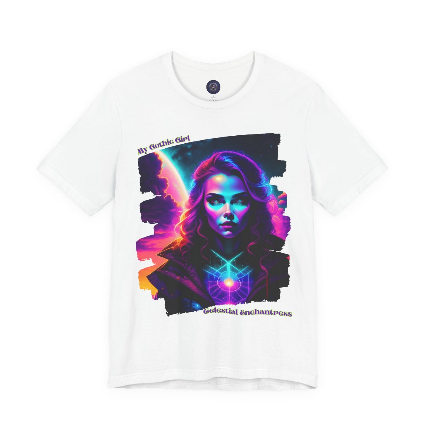 Celestial Enchantress Poetic Goth Graphic Tee – My Gothic Girl