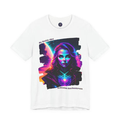Celestial Enchantress Poetic Goth Graphic Tee – My Gothic Girl