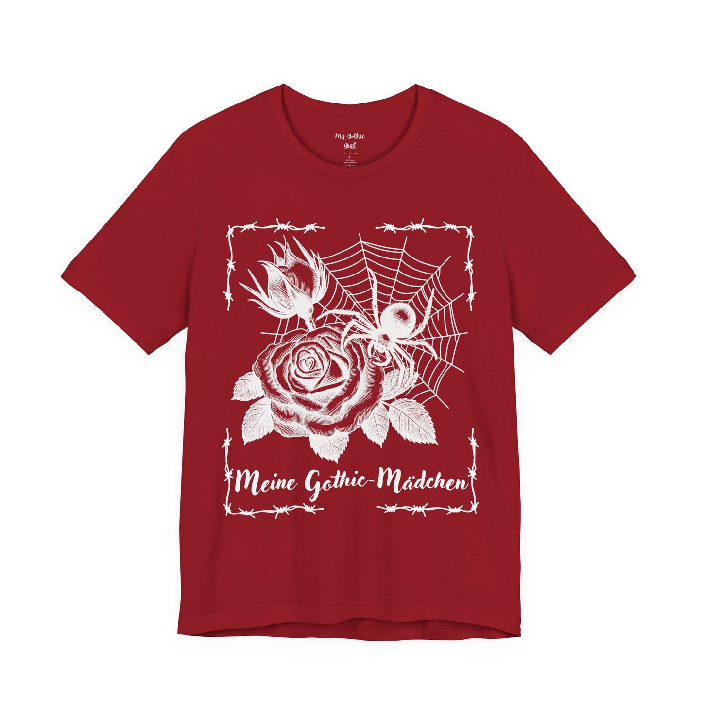 Gothic T-Shirts for Women & Men "Meine Gothic-Mädchen" Dark Aesthetic & Alternative Tees – My Gothic Girl