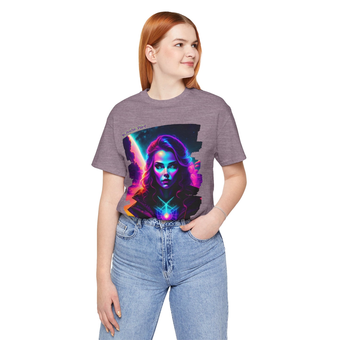 Celestial Enchantress Poetic Goth Graphic Tee – My Gothic Girl