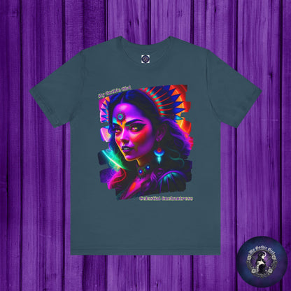 Celestial Enchantress Poetic Goth Graphic Tee – My Gothic Girl