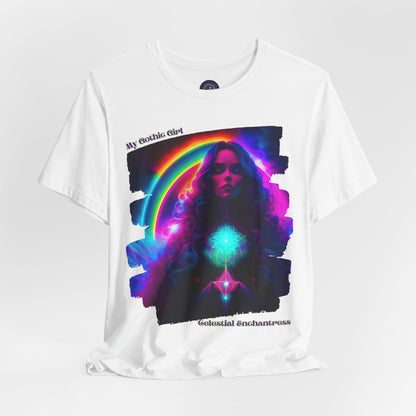 Celestial Enchantress Poetic Goth Graphic Tee – My Gothic Girl