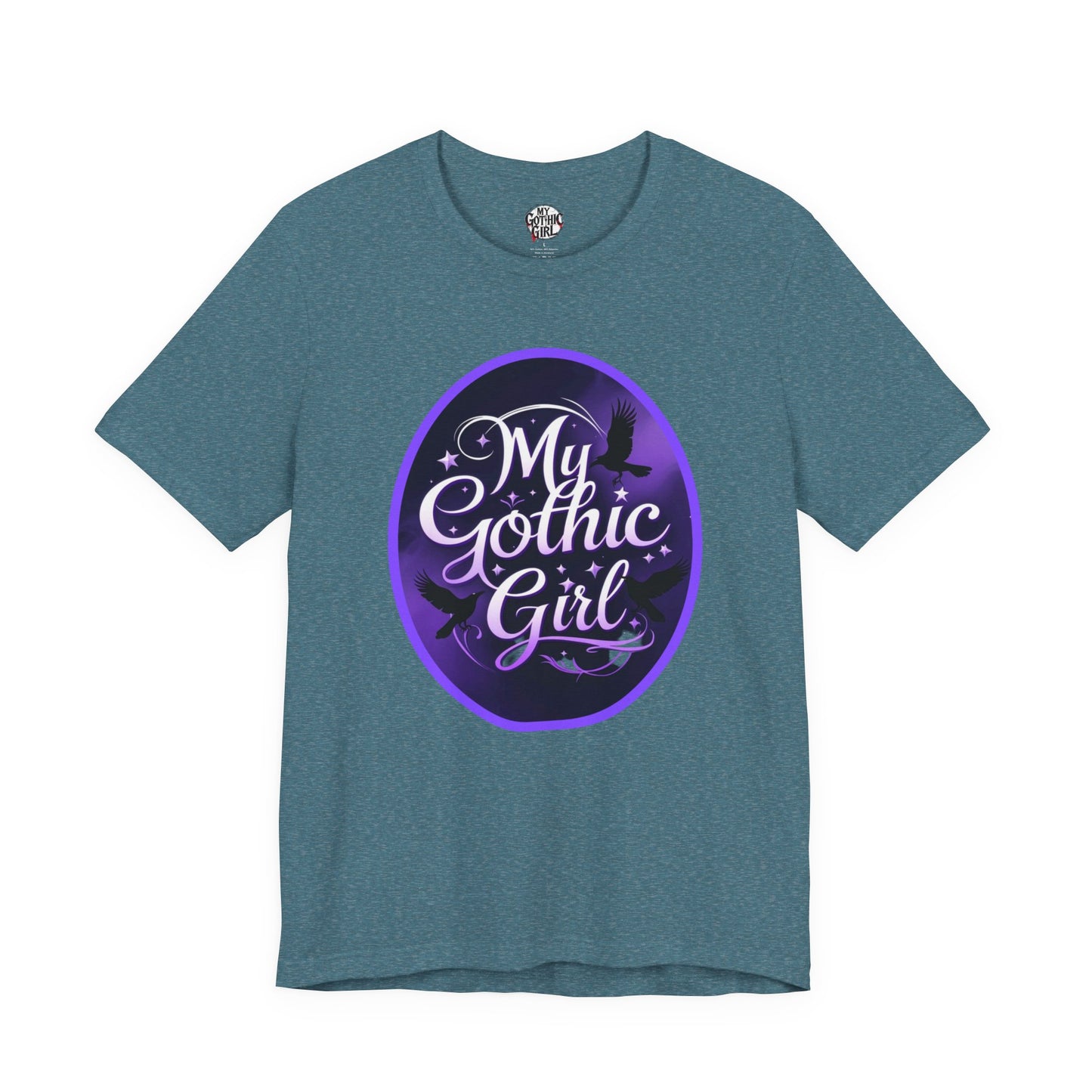 My Gothic Girl Poetic Goth Graphic Tee – Dark Alt Aesthetic Streetwear Fashion