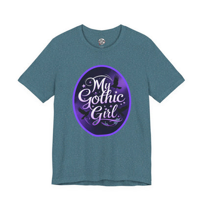 My Gothic Girl Poetic Goth Graphic Tee – Dark Alt Aesthetic Streetwear Fashion