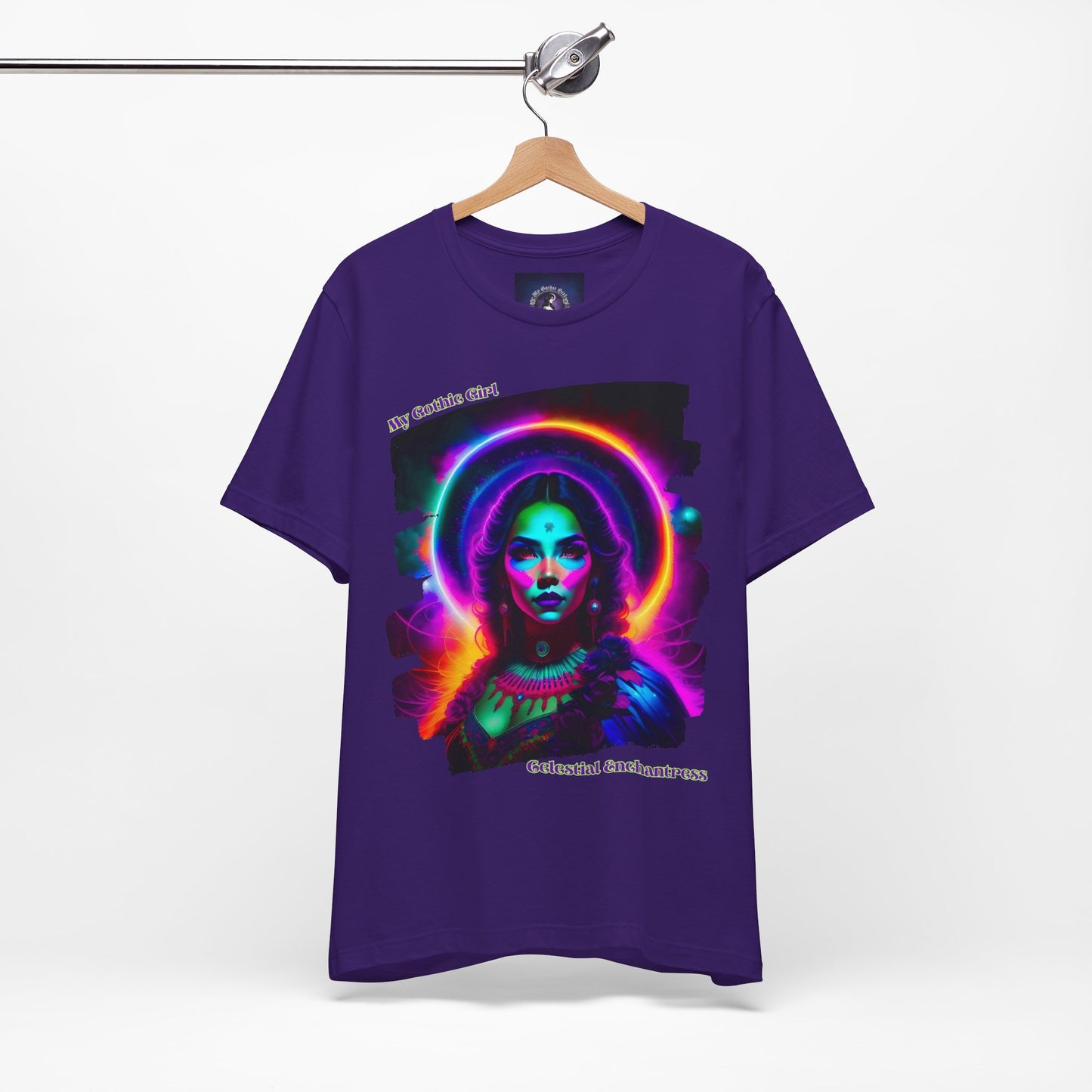 Celestial Enchantress Poetic Goth Graphic Tee – My Gothic Girl