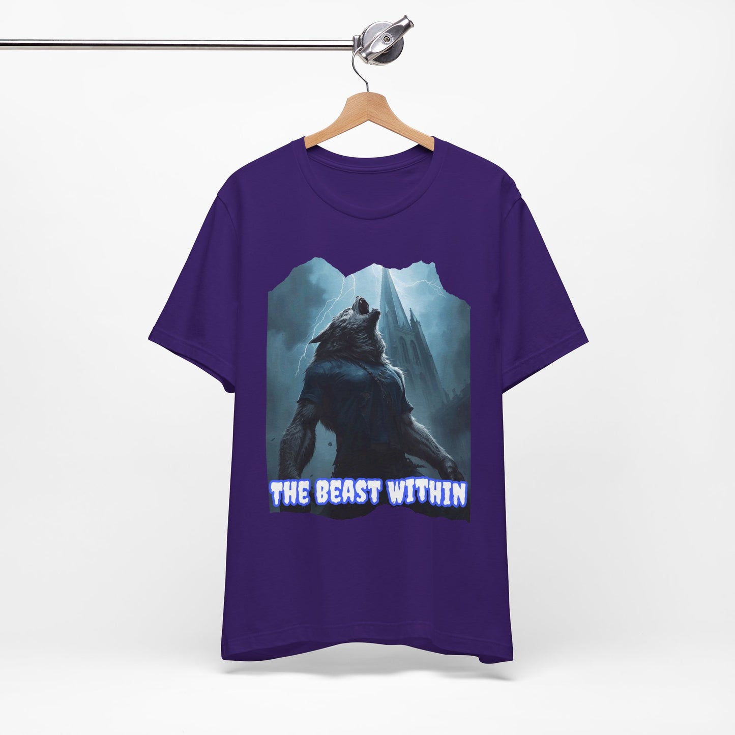 My Gothic Girl "The Beast Within" Graphic T-Shirt Unisex Gothic Dark Fashion Casual Wear