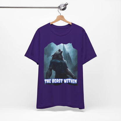 My Gothic Girl "The Beast Within" Graphic T-Shirt Unisex Gothic Dark Fashion Casual Wear