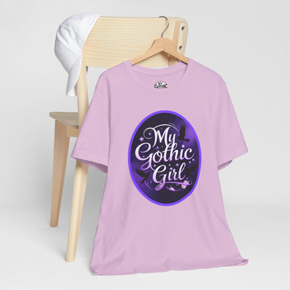 My Gothic Girl Poetic Goth Graphic Tee – Dark Alt Aesthetic Streetwear Fashion