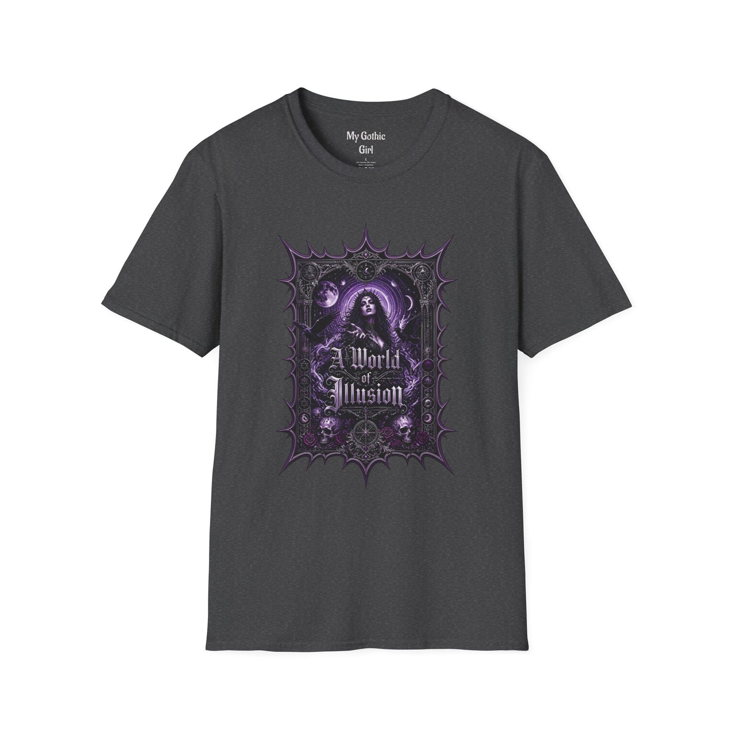Gothic Girl 'Cosmic Gothic Illusion' T-Shirt