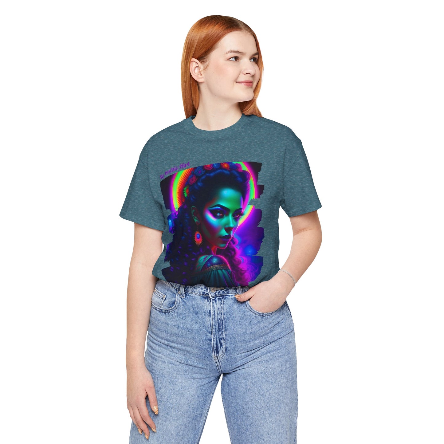 Celestial Enchantress Poetic Goth Graphic Tee – My Gothic Girl