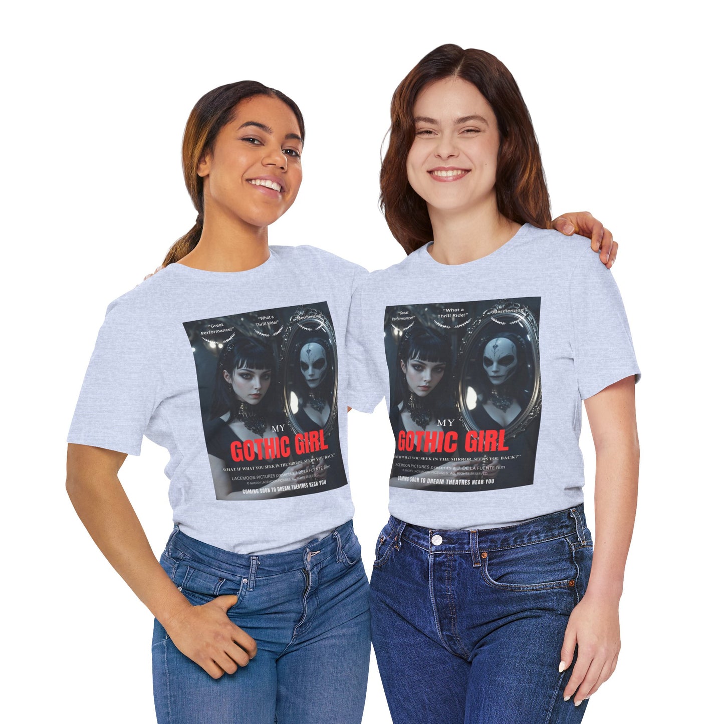 My Gothic Girl Graphic Tee – Whimsy Goth Streetwear, Dark Poetry Fashion, Alt Aesthetic Apparel