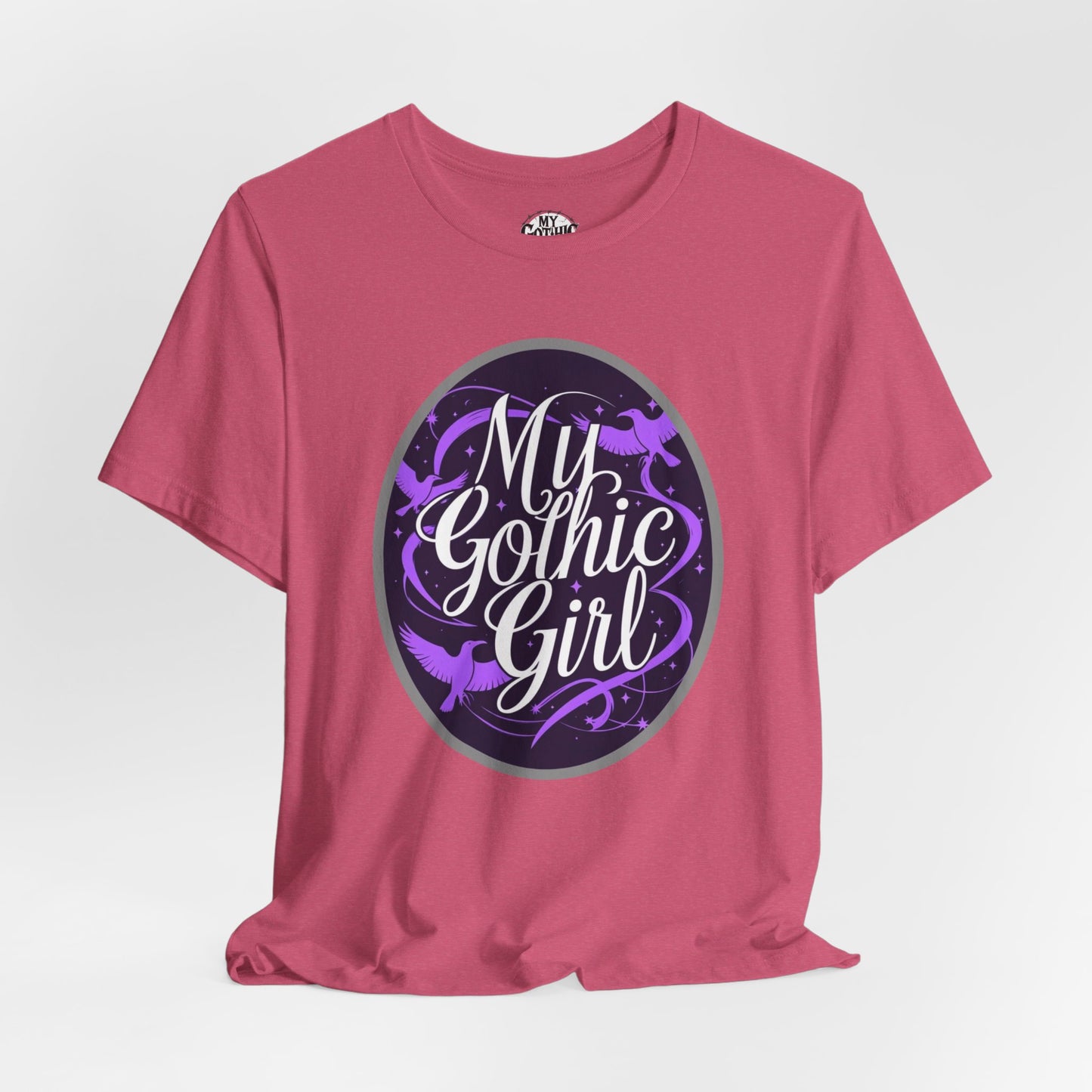 My Gothic Girl Poetic Goth Graphic Tee – Dark Alt Aesthetic Streetwear Fashion