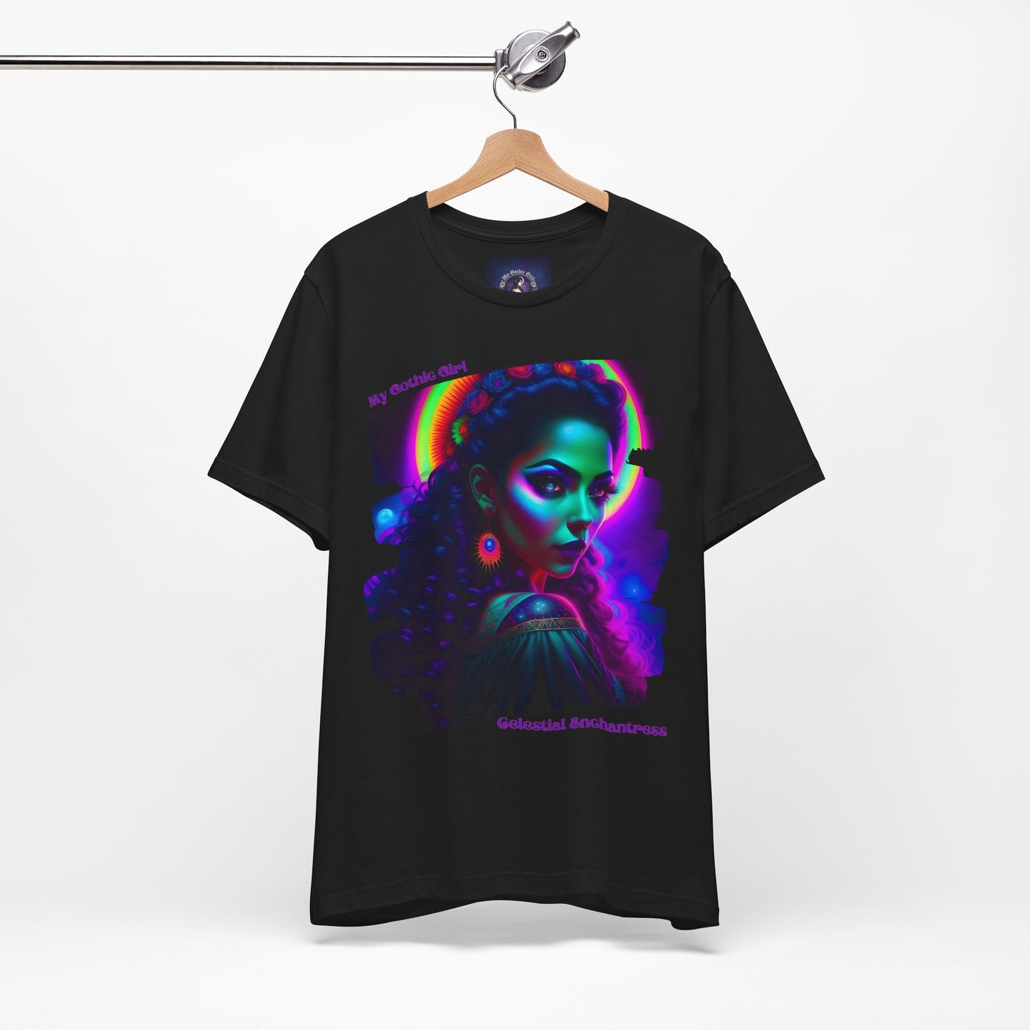 Celestial Enchantress Poetic Goth Graphic Tee – My Gothic Girl