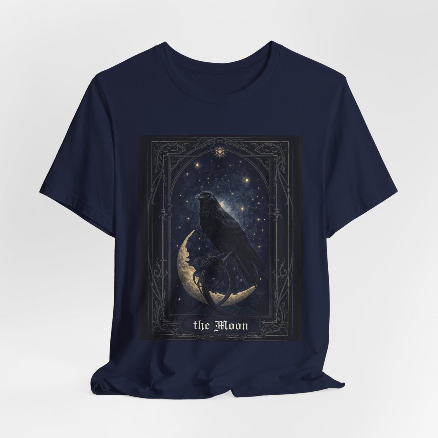 My Gothic Girl "Raven Moon" Graphic T-Shirt Unisex Gothic Dark Fashion Casual Wear
