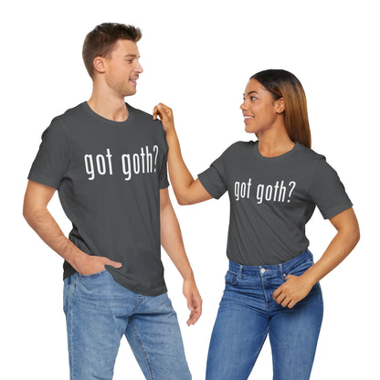 Gothic T-Shirts for Women & Men "got goth?" Dark Aesthetic & Alternative Tees – My Gothic Girl