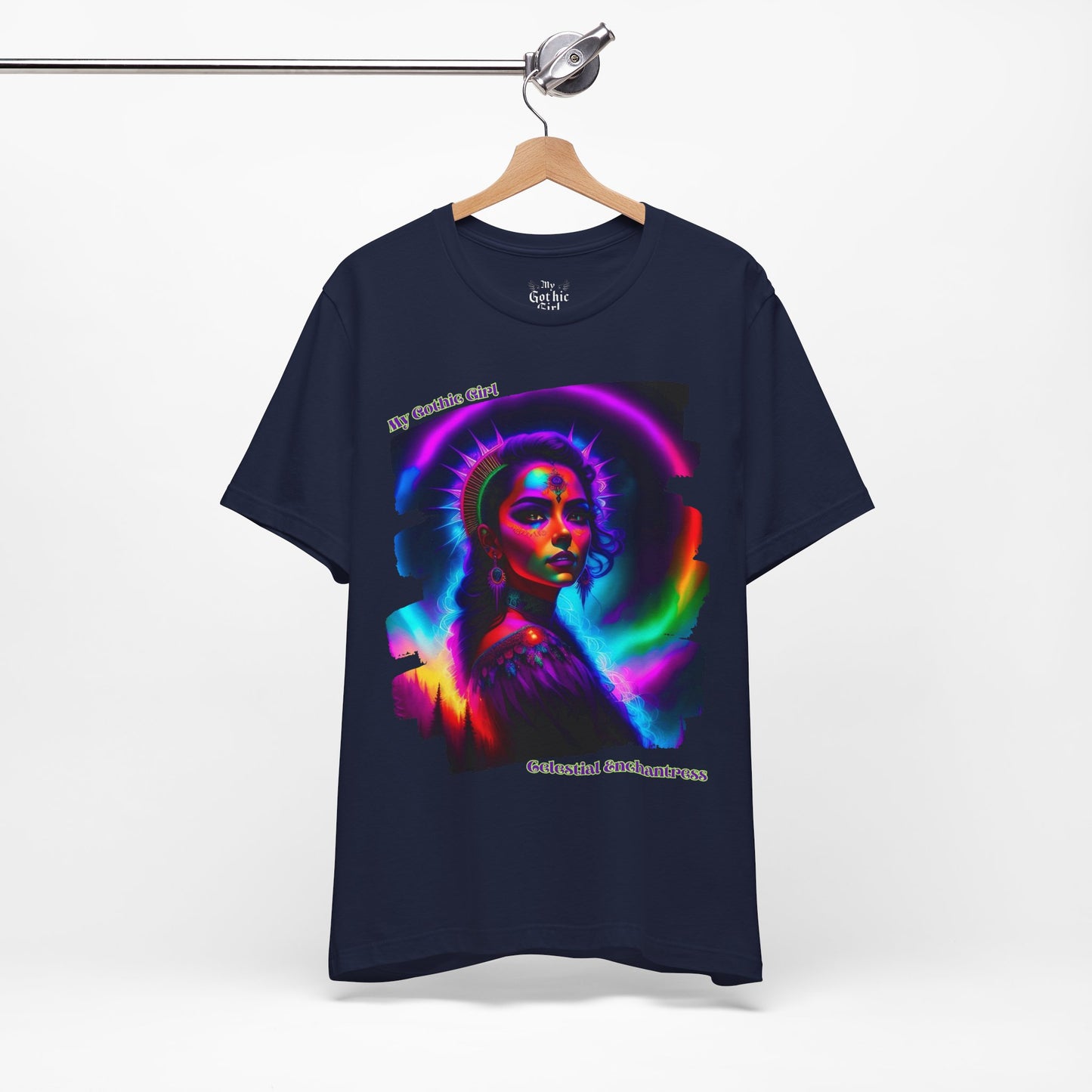 Celestial Enchantress Poetic Goth Graphic Tee – My Gothic Girl