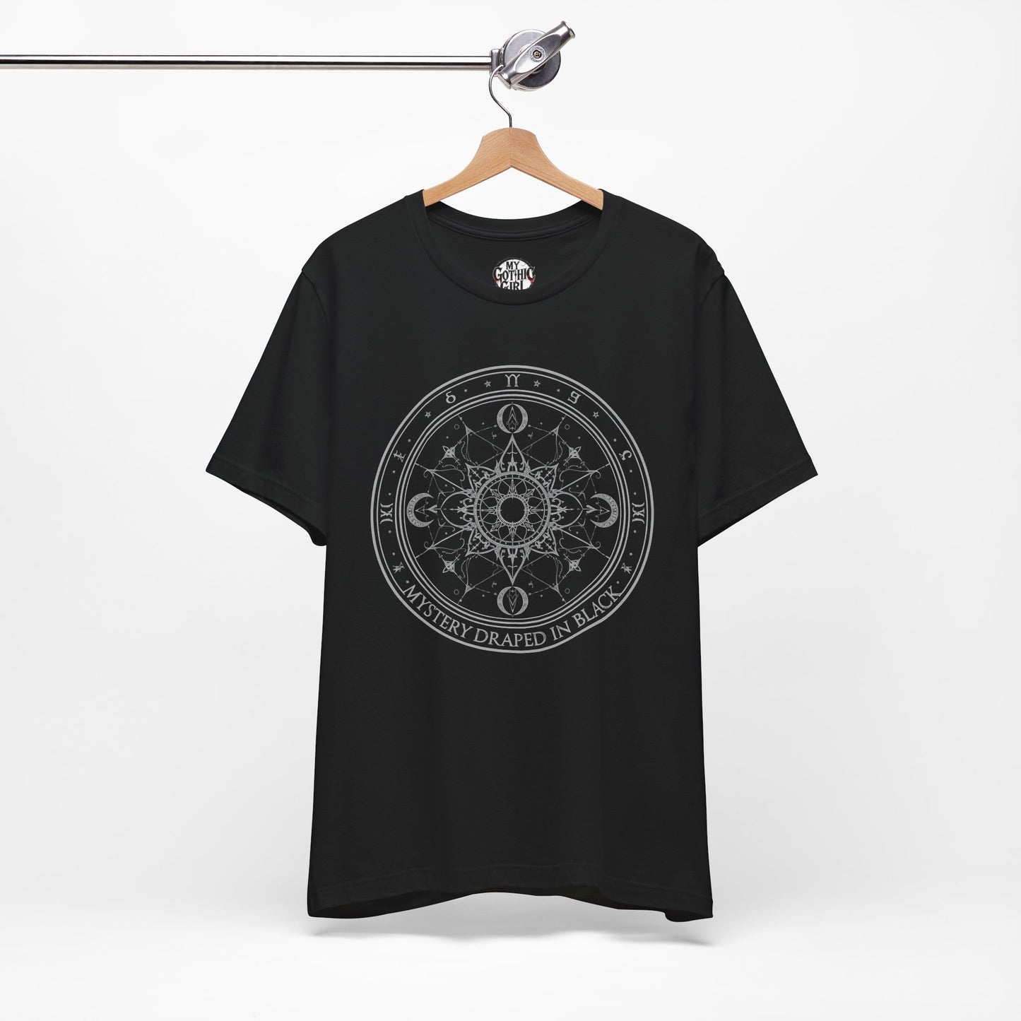 Copy of “Midnight Toy-maker's Creation” —hand-stitched Gothic doll Graphic T-Shirt – Alt Aesthetic Poetic Goth Street-wear