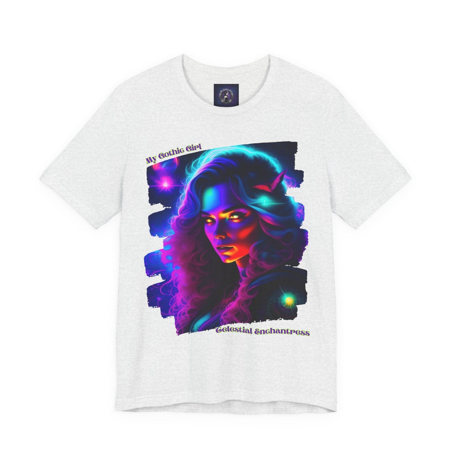 Celestial Enchantress Poetic Goth Graphic Tee – My Gothic Girl