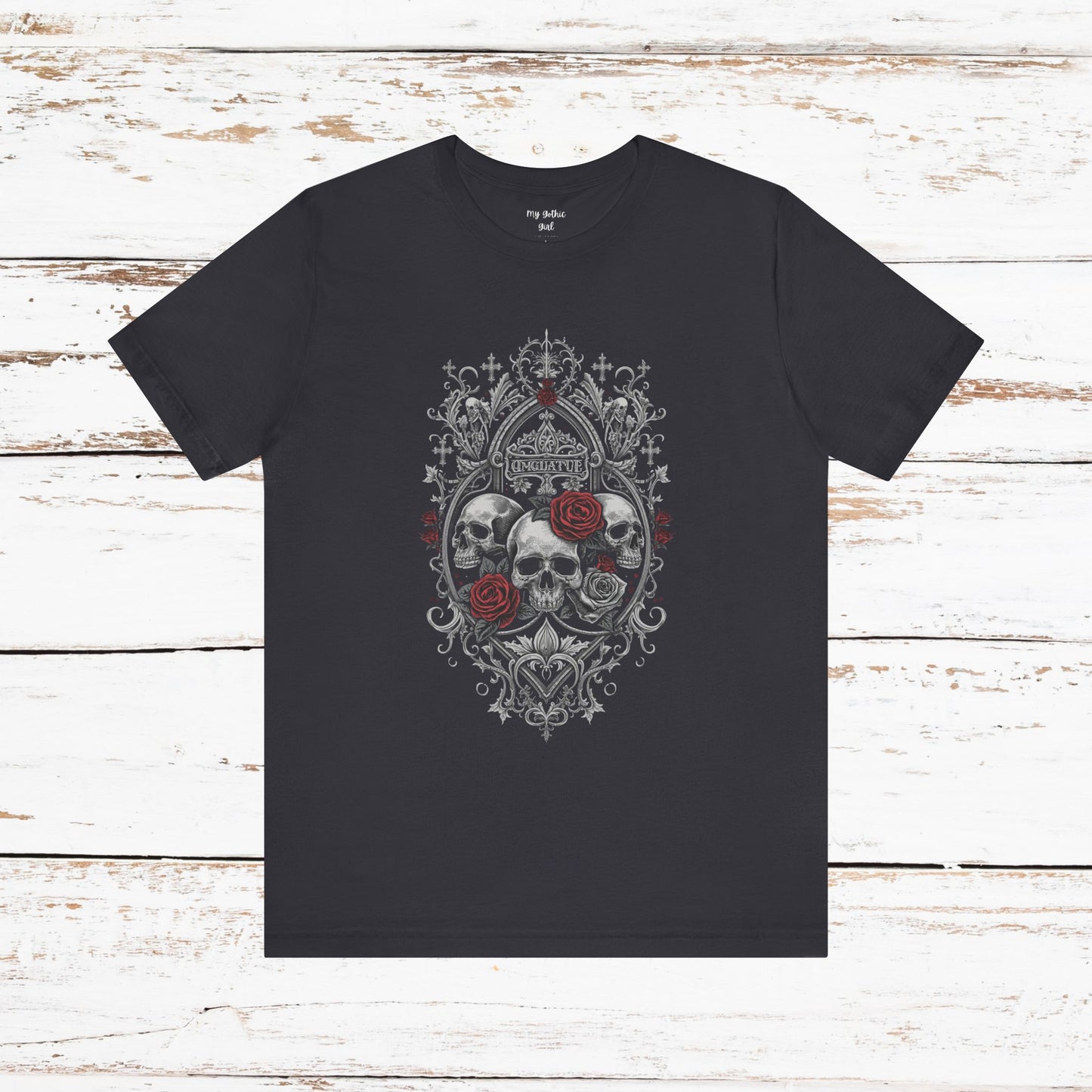 Skull & Roses Gothic Tee