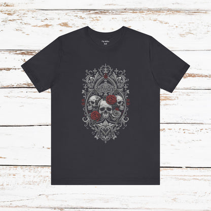 Skull & Roses Gothic Tee