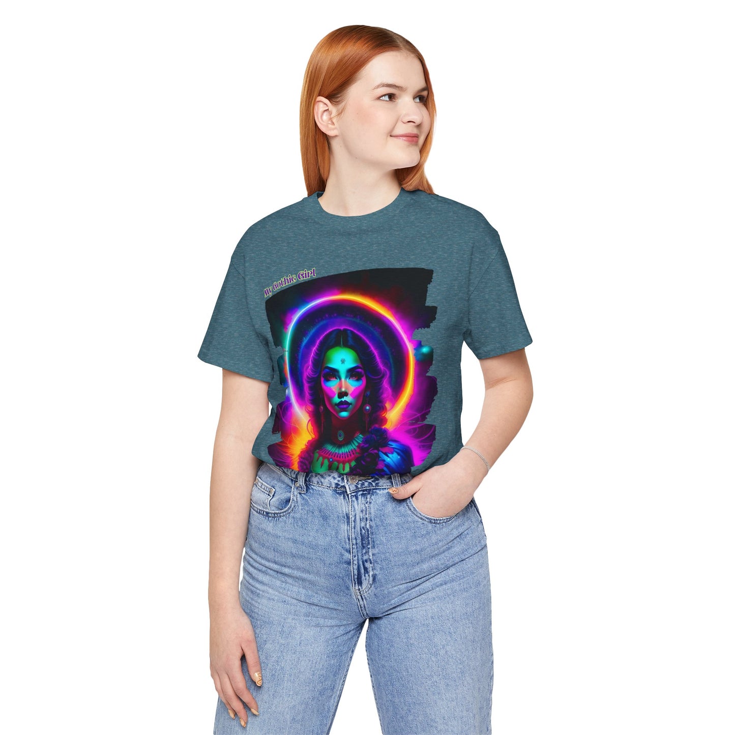 Celestial Enchantress Poetic Goth Graphic Tee – My Gothic Girl