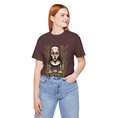 Nocturne Nun Gothic Pop Art T-Shirt