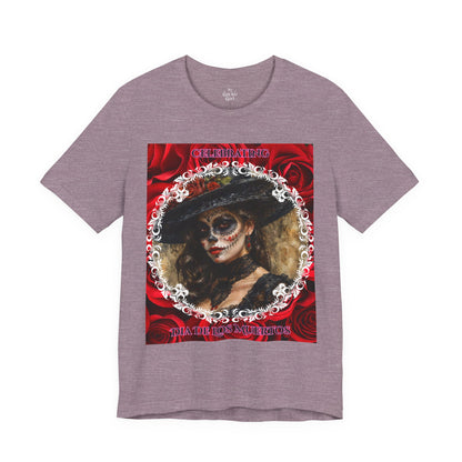 My Gothic Girl Dia De Los Muertos Graphic Tee – Gothic Streetwear, Whimsy Goth, Dark Poetry Alt Fashion
