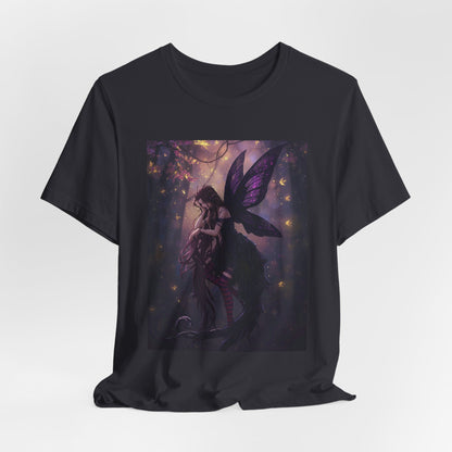 My Gothic Girl "Gothic Fairy" Graphic T-Shirt Unisex Gothic Dark Fashion Casual Wear