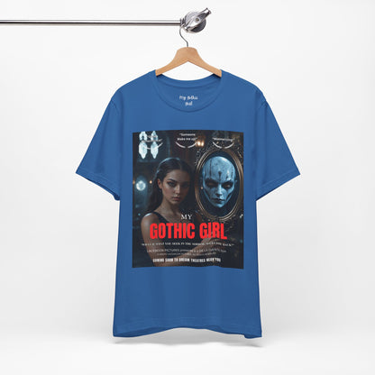 My Gothic Girl T-Shirt "Movie Poster" – Whimsy Goth Streetwear, Dark Poetry Fashion, Alt Aesthetic Apparel