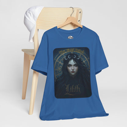 The First Rebel -"Lilith" Graphic T-Shirt – Alt Aesthetic Poetic Goth Street-wear