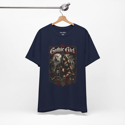 My Gothic Girl - Skater Girl Short Sleeve T Shirt