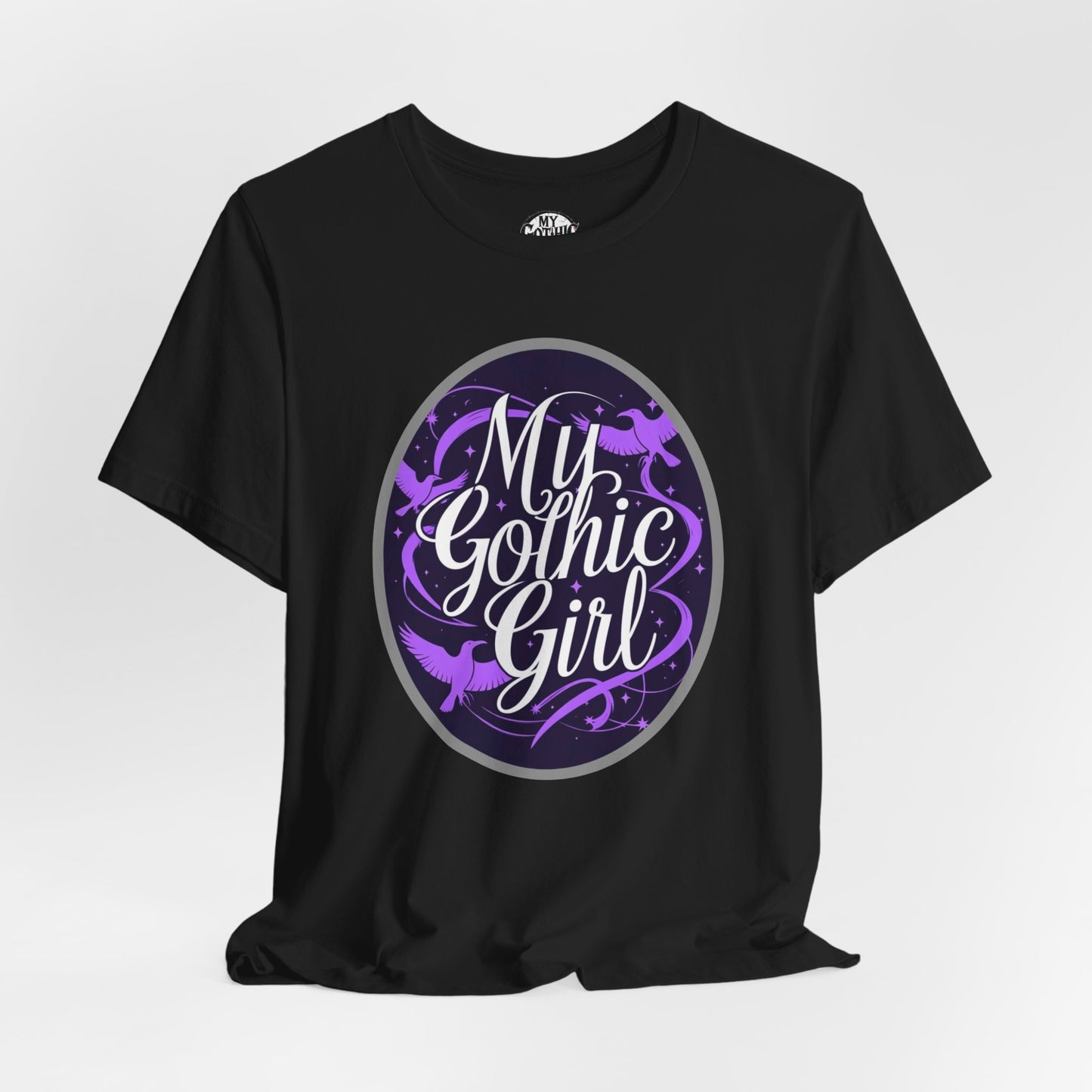 My Gothic Girl Poetic Goth Graphic Tee – Dark Alt Aesthetic Streetwear Fashion